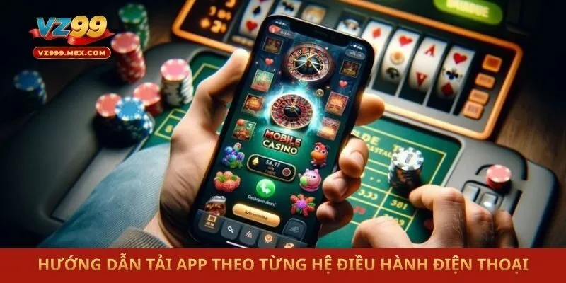 Hướng dẫn tải app theo từng hệ điều hành điện thoại